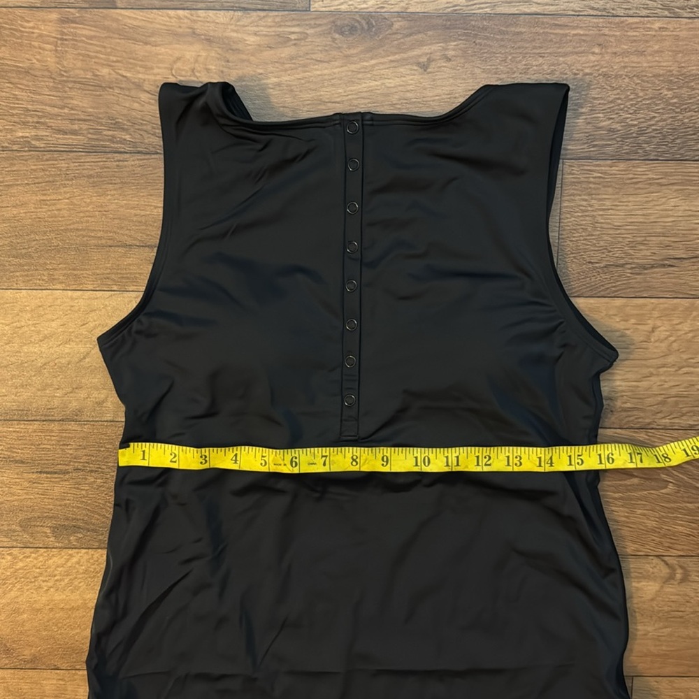 Andie Swim Size XXLT The Malibu One Piece Swimsuit NWT Black Fan Favorite Beach - Picture 9 of 16